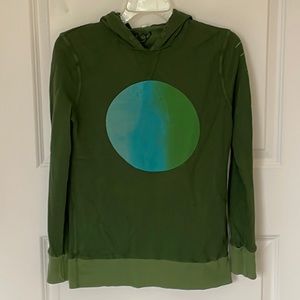 Zooey and Love&Eight Bamboo Think Green Hoodie Small